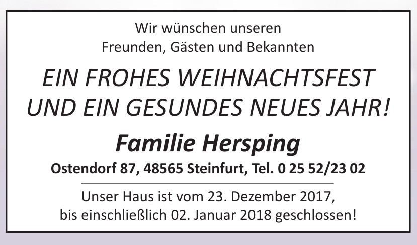 Familie Hersping