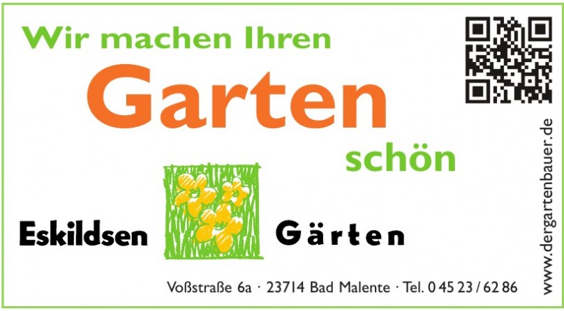 Eskildsen Gartenbau GmbH & Co. KG GmbH & CO. KG Eskildsen Gartenbau GmbH & Co. KG GmbH & CO. KG