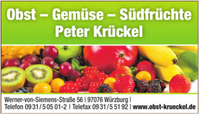 Obst – Gemüse – Südfrüchte Peter Krückel