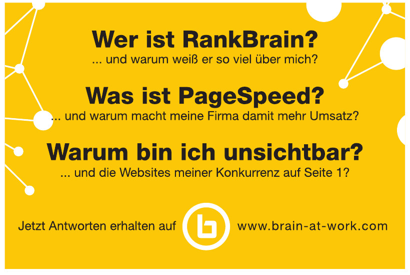 Brain at work