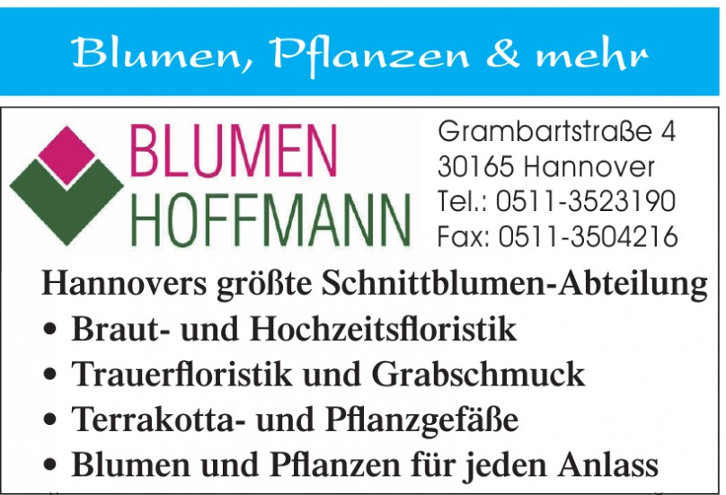 Blumen Hoffmann Blumen Hoffmann