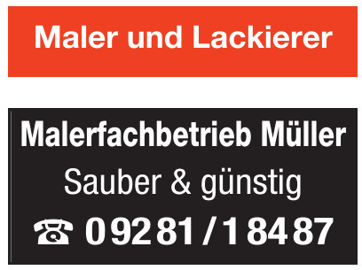 Malerfachbetrieb Müller