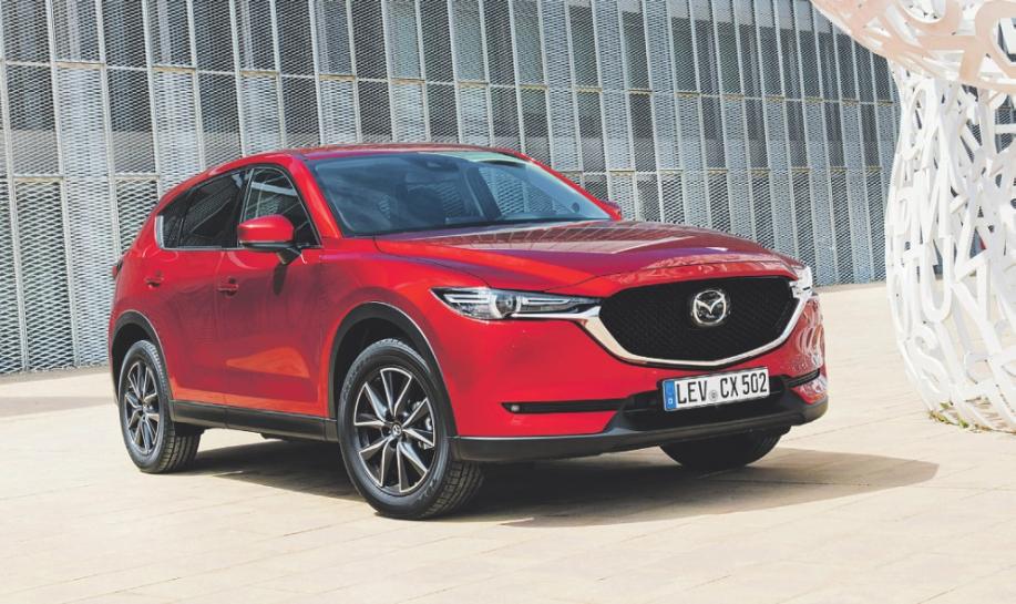 Der Mazda CX-5 wird in der Topversion auch mit Zylinderabschaltung angeboten. Foto: Mazda