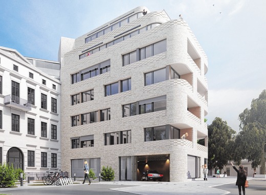 So soll das „NeuHouse“ aussehen, wenn es in rund einem Jahr fertiggestellt ist DAVID BORK So soll das „NeuHouse“ aussehen, wenn es in rund einem Jahr fertiggestellt ist DAVID BORK