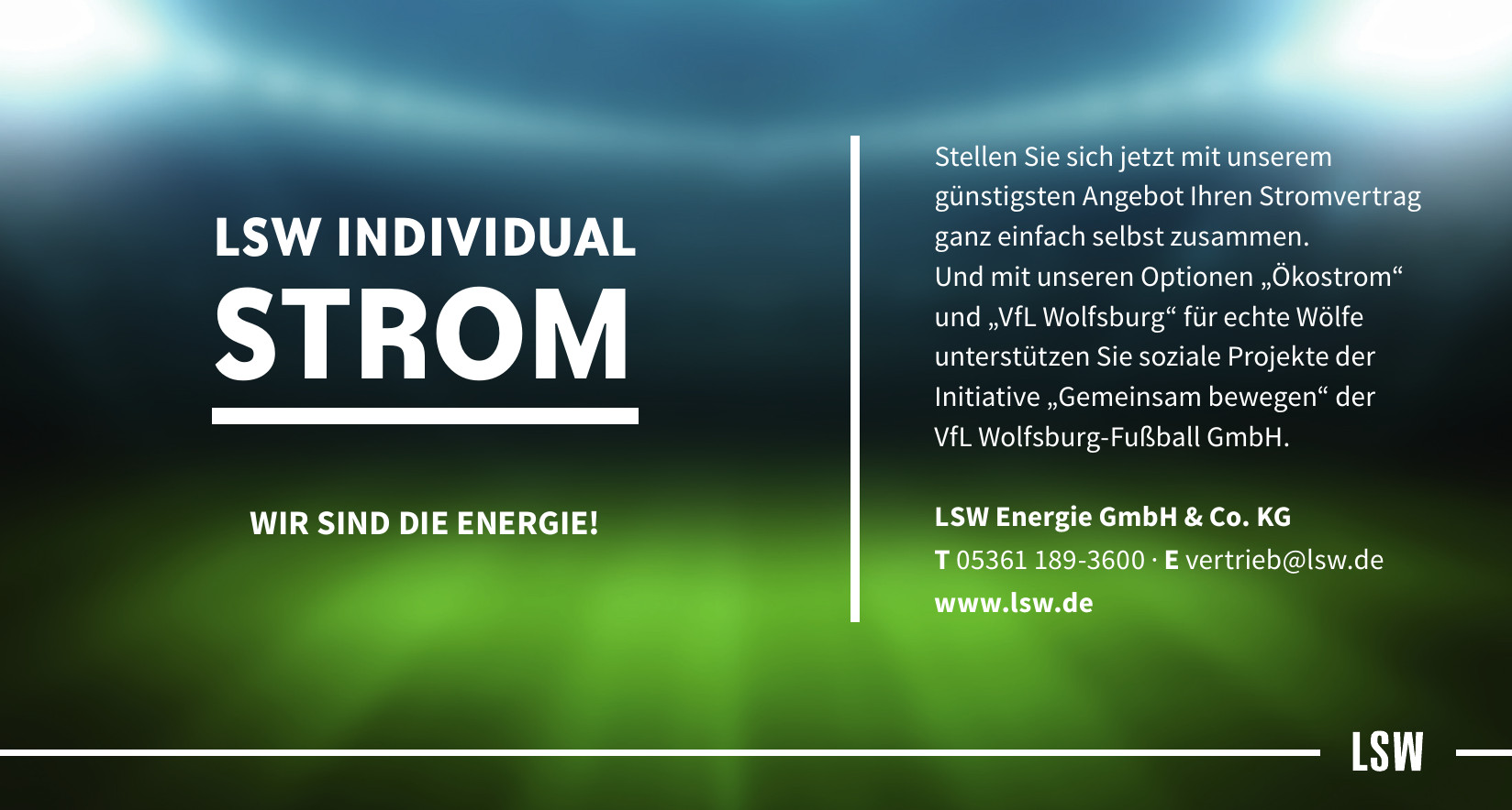 LSW Energie GmbH & Co. KG LSW Energie GmbH & Co. KG