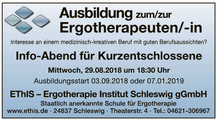 ErgoTherapie Institut Schleswig gGmbH ErgoTherapie Institut Schleswig gGmbH