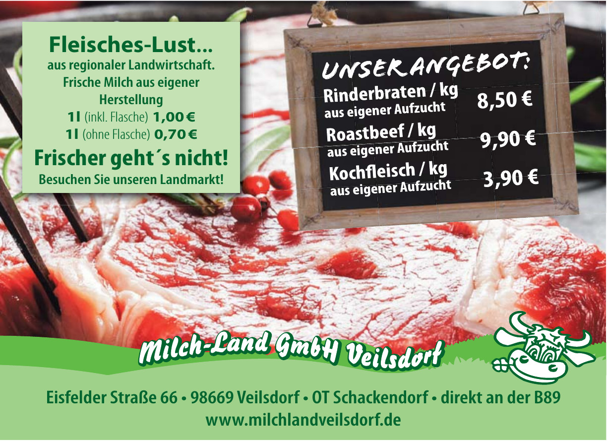 Milch-Land GmbH Veilsdorf