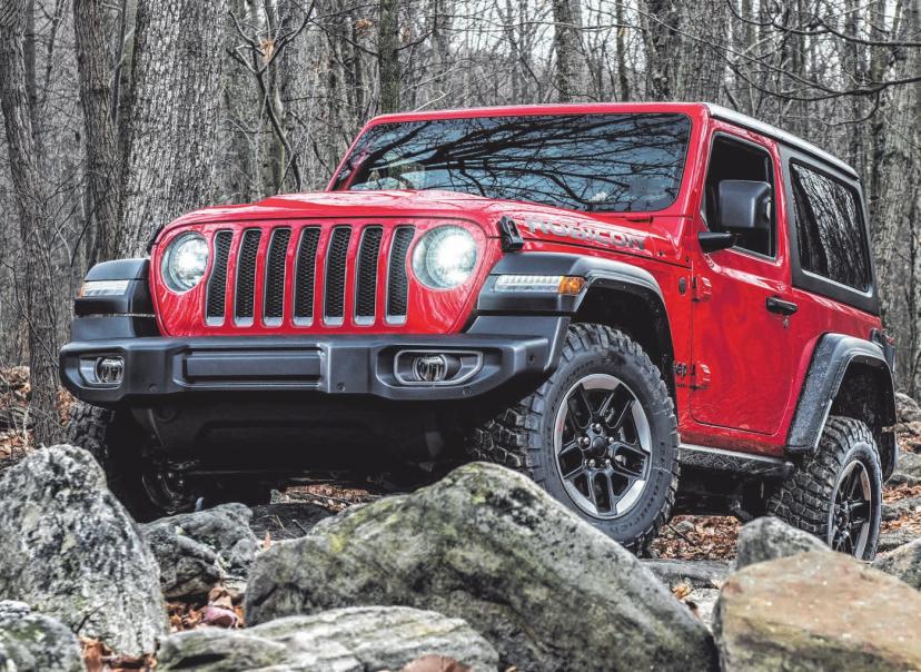 Als legendärer Gelände-Champion liefert der neue Jeep® Wrangler das höchste Niveau an Komfort und Handling. FOTOS: JEEP Als legendärer Gelände-Champion liefert der neue Jeep® Wrangler das höchste Niveau an Komfort und Handling. FOTOS: JEEP