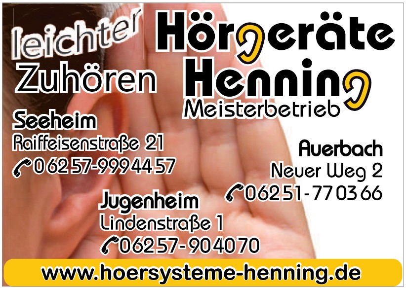 Hörgeräte Henning Meisterbetrieb Hörgeräte Henning Meisterbetrieb