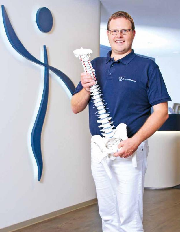 Hilft bei Rückenschmerzen: Dr. Nicolai Schurbohm vom Rückenzentrum Am Michel