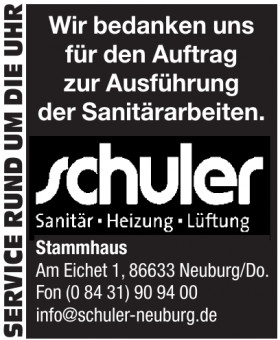 Schuler Sanitär-Heizung-Lüftung Schuler Sanitär-Heizung-Lüftung