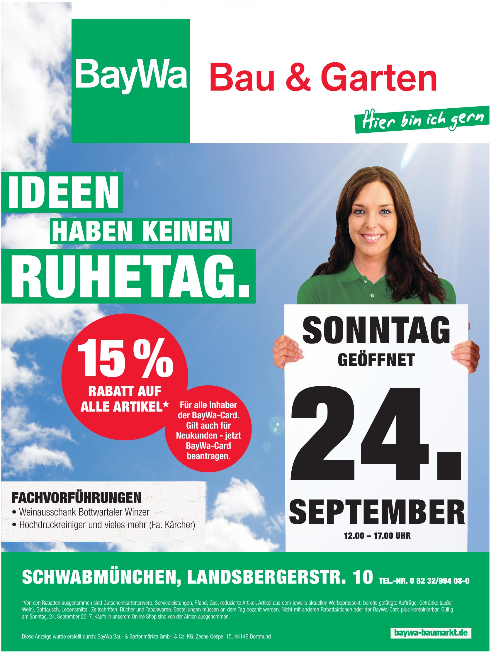 BayWa Bau- & Gartenmärkte GmbH & Co. KG BayWa Bau- & Gartenmärkte GmbH & Co. KG