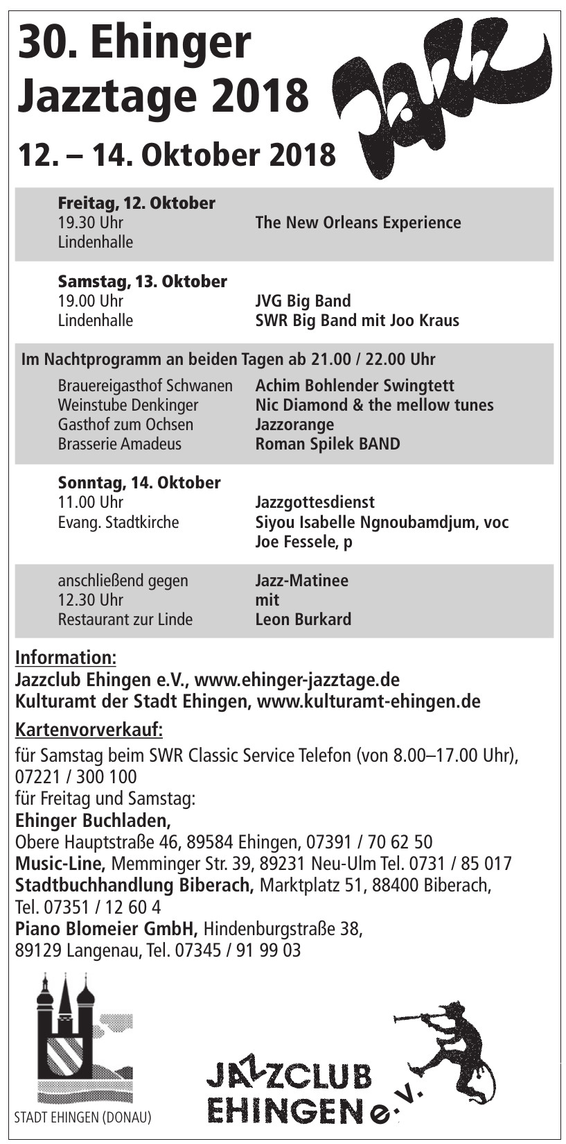 Jazzclub Ehingen e.V.