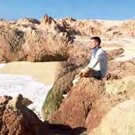 In der Wüste Mexikos genoss Dortmunds Julian Weigl den Blick von den Klippen auf das Meer.