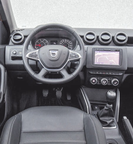 Neuer Look auch im Innenraum. FOTO: DACIA Neuer Look auch im Innenraum. FOTO: DACIA