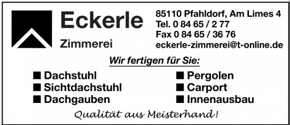 Eckerle Zimmerei