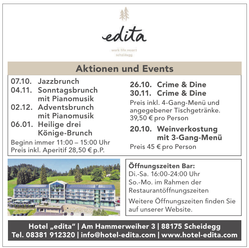 Hotel „edita“