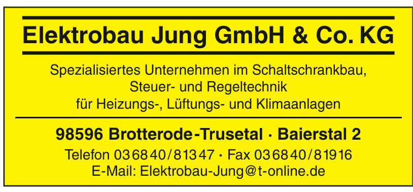Elektrobau Jung GmbH & Co. KG