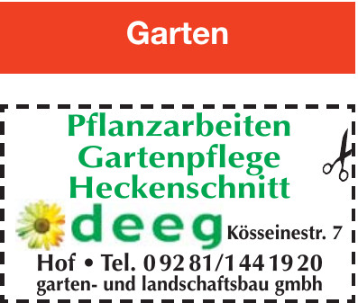 Deeg Garten- & Lanschaftsbau GmbH