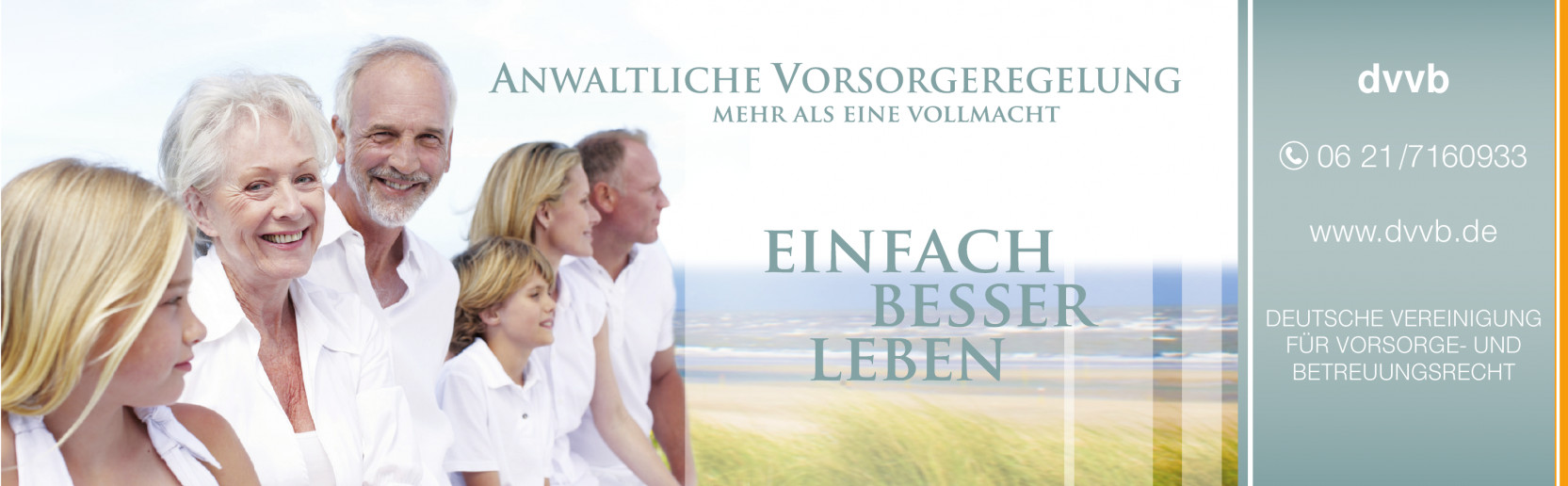 DVVB Deutsche Vereinigung für Vorsorge- und Betreuungsrecht