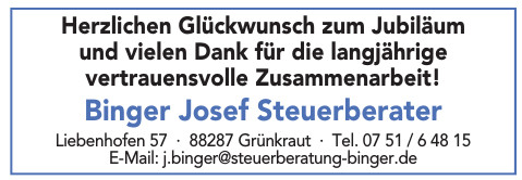 Binger Josef Steuerberater