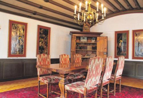 Die „Sala Historica“ ist der äölteste Teil des Gebäudes, in dem lediglich die Fenster erneuert wurden.