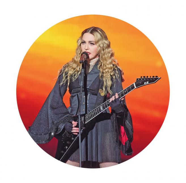 Madonna 2015 in der SAP Arena. BILD: VAF