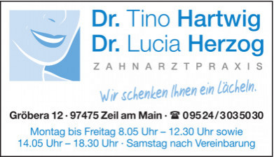 Zahnarztpraxis Dr. Tino Hartwig Dr. Lucia Herzog