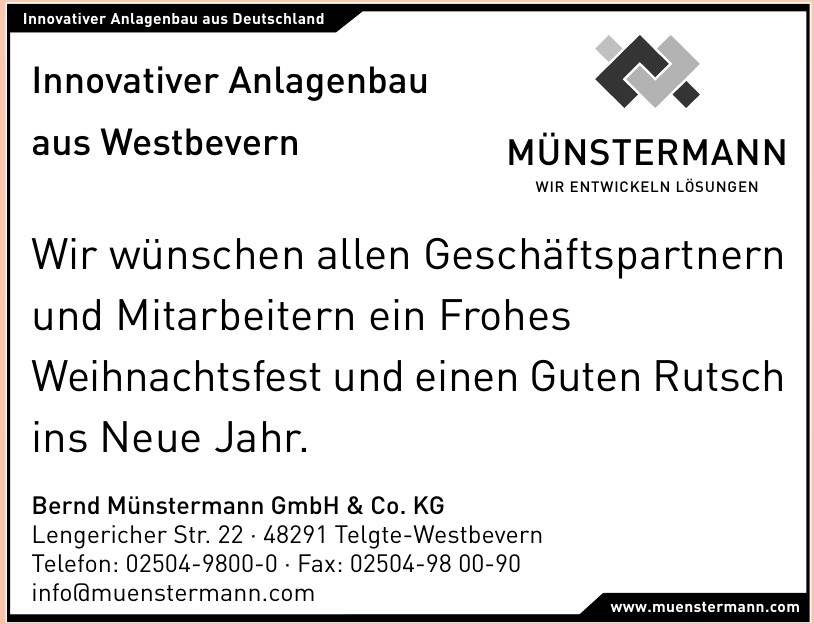 Bernd Münstermann GmbH & Co. KG