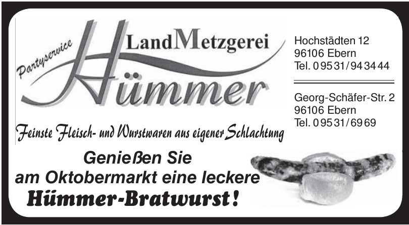 Hümmer Land Metzgerei Hümmer Land Metzgerei