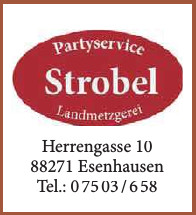 Partyservice Strobel Landmetzgerei