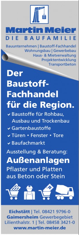 Martin Meier Die Baufamilie