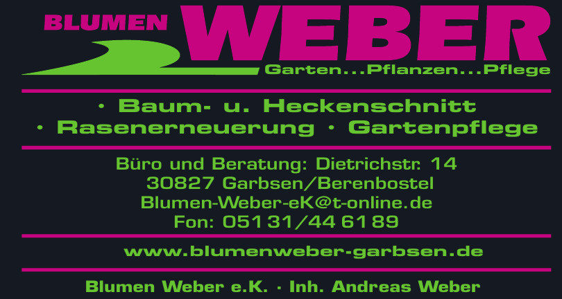 Blumen Weber Blumen Weber