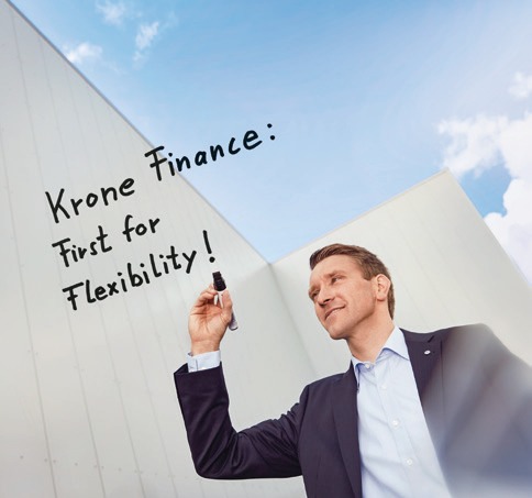 Markus Böhmann, Head of Sales Financing, supports Krone's customers with flexible financing solutions.