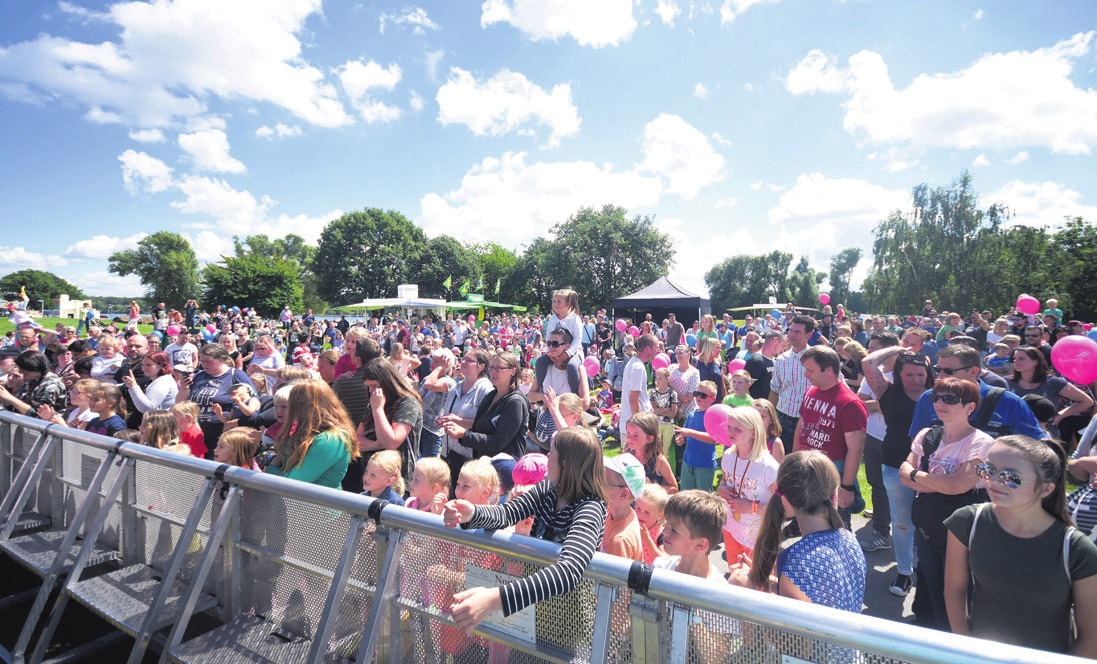Das traditionelle Sommerfest lockt am 21. Juli wieder zahlreiche Familien in den Allerpark. Foto: Wolfsburg AG/ Jenko Sternberg Design