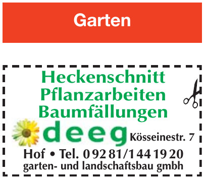 Deeg Garten- & Lanschaftsbau GmbH