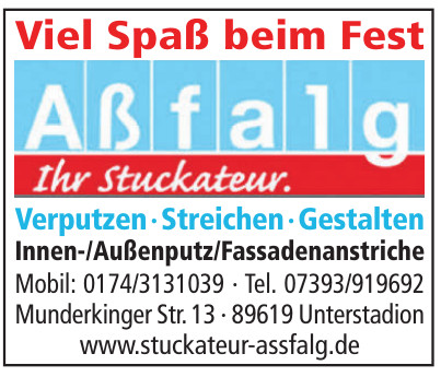 Stuckateur Aßfalg