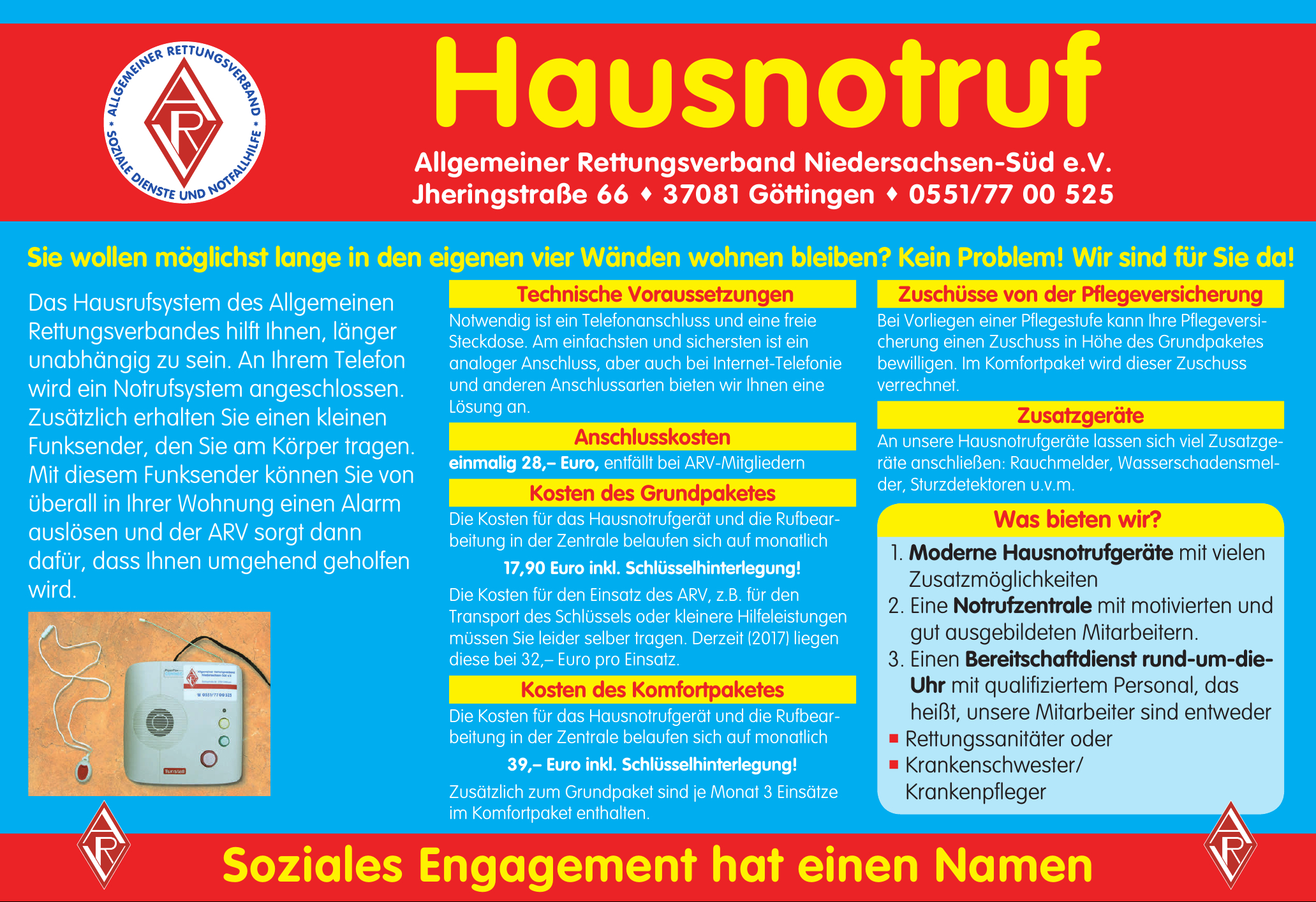 Allgemeiner Rettungsverband Niedersachsen-Süd e.V. Allgemeiner Rettungsverband Niedersachsen-Süd e.V.