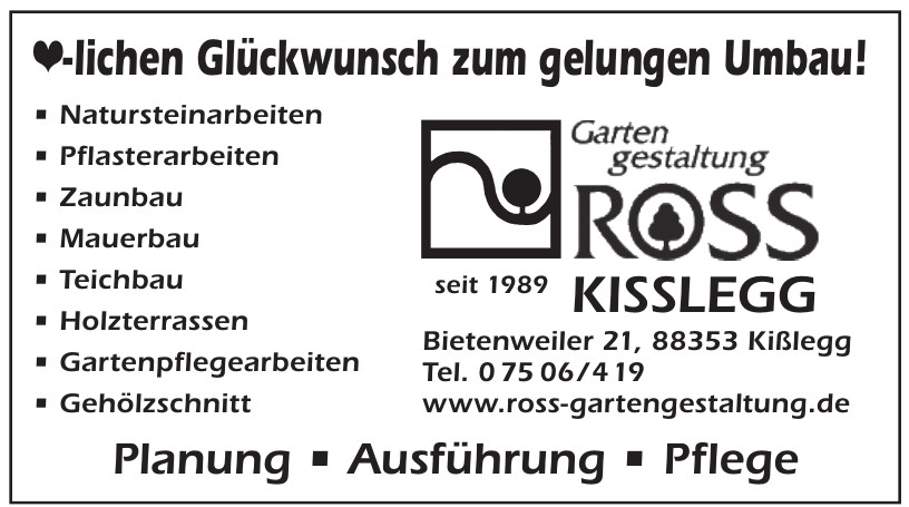 Ross Kisslegg