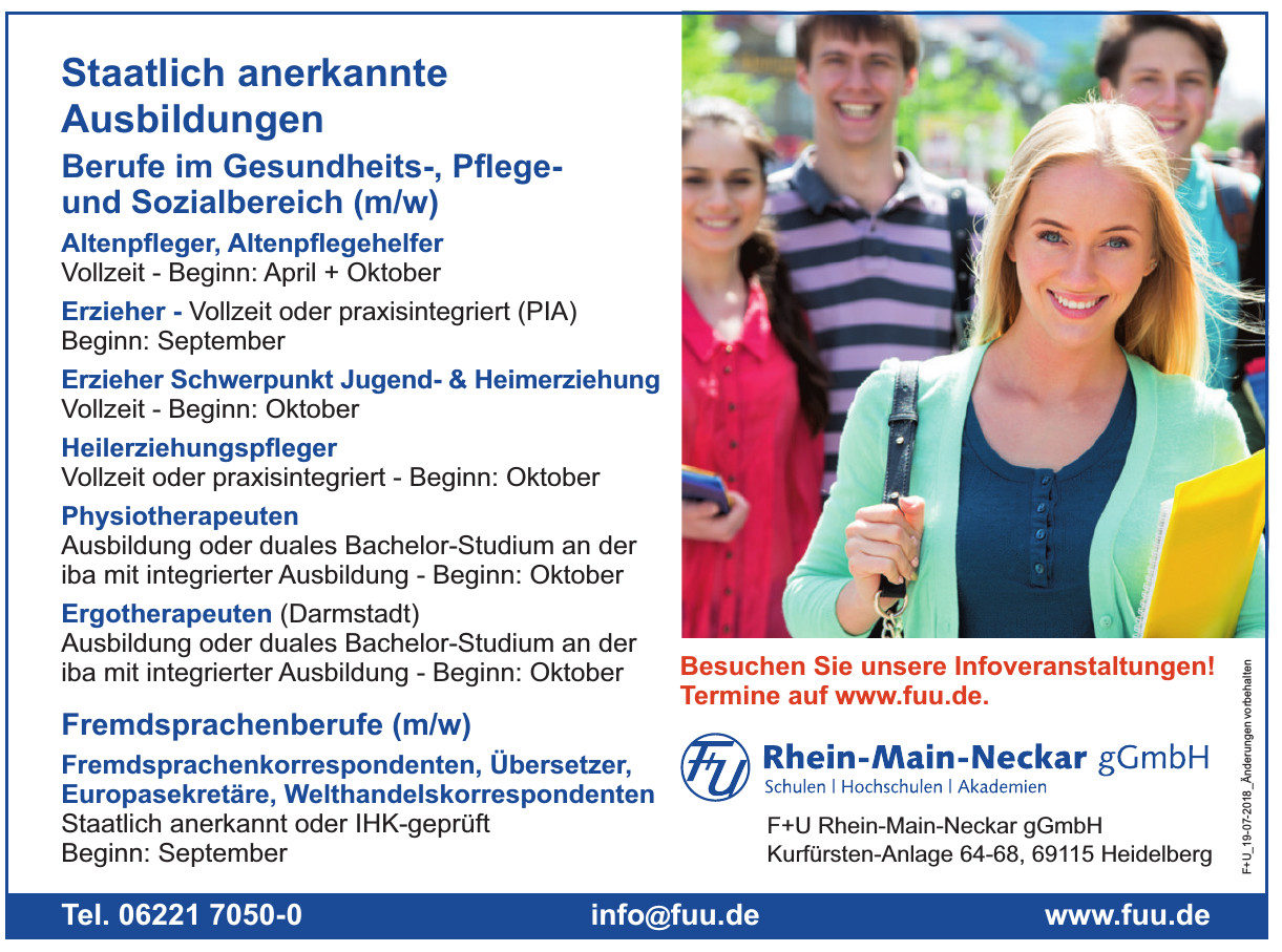F+U Rhein-Main-Neckar gGmbH F+U Rhein-Main-Neckar gGmbH