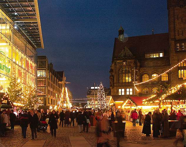 Budenzauber auf dem Chemnitzer Weihnachtsmarkt FOTO: SVEN GLEISBERG Budenzauber auf dem Chemnitzer Weihnachtsmarkt FOTO: SVEN GLEISBERG