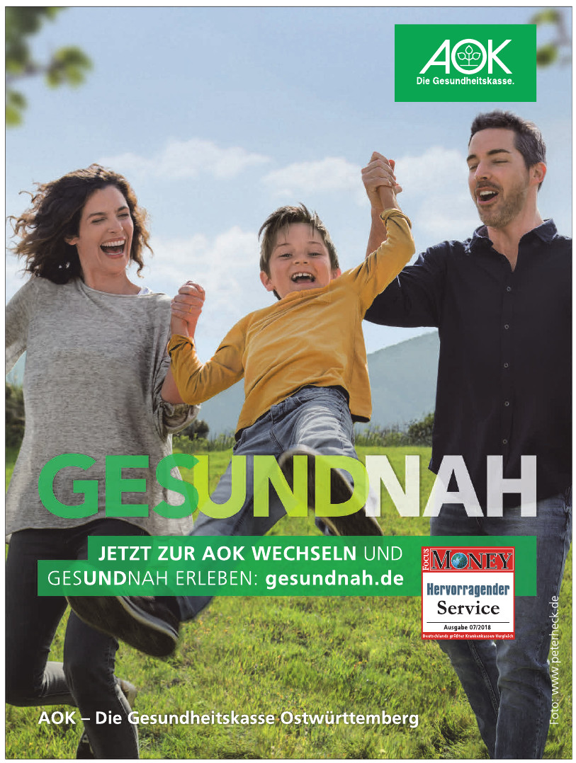 AOK - Die Gesundheitskasse Ostwürttemberg