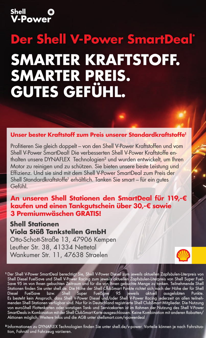 Shell Stationen Viola Stöß Tankstellen GmbH