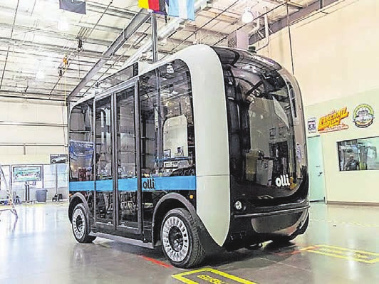 Oder sieht die Zukunft so aus, mit einem elektrisch betriebenen Quartiersbus wie dem Olli? Foto: local motors Oder sieht die Zukunft so aus, mit einem elektrisch betriebenen Quartiersbus wie dem Olli? Foto: local motors