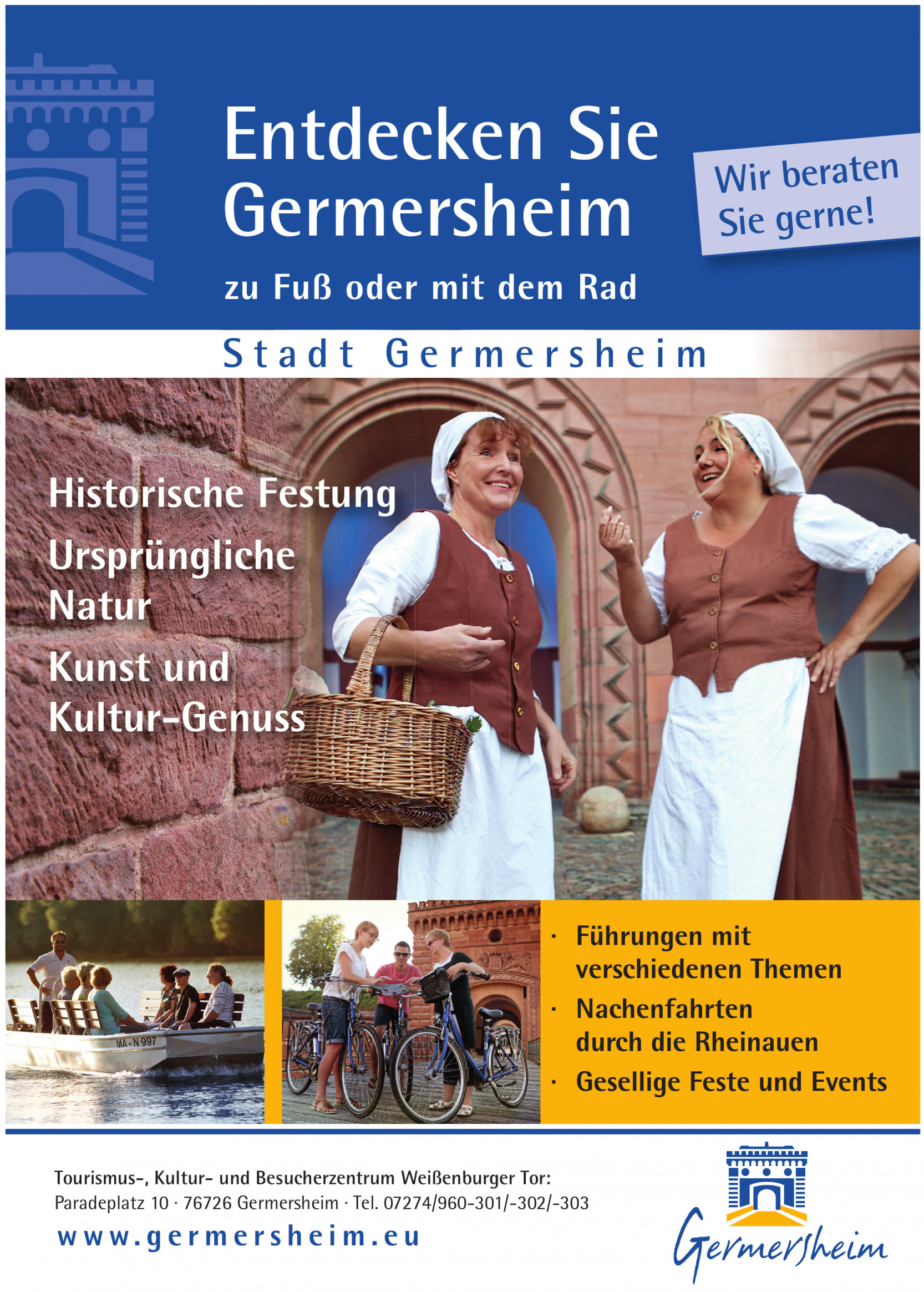 Germersheim - Tourismus-, Kultur- und Besucherzentrum Weißenburger Tor Germersheim - Tourismus-, Kultur- und Besucherzentrum Weißenburger Tor