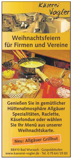 Käserei Vogler