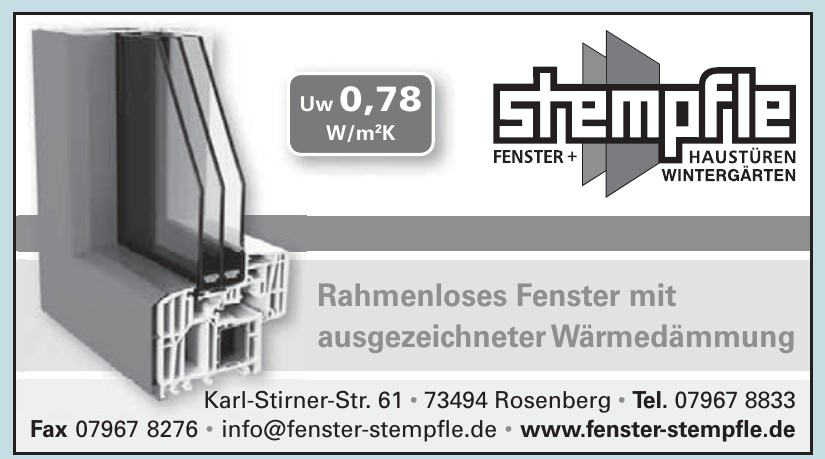 Fenster Stempfle Fenster Stempfle