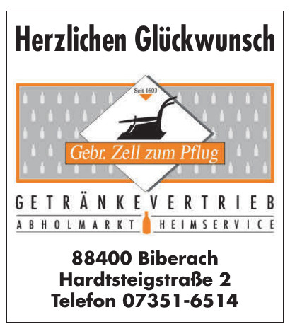 Gebrüder Zell zum Pflug e. K.