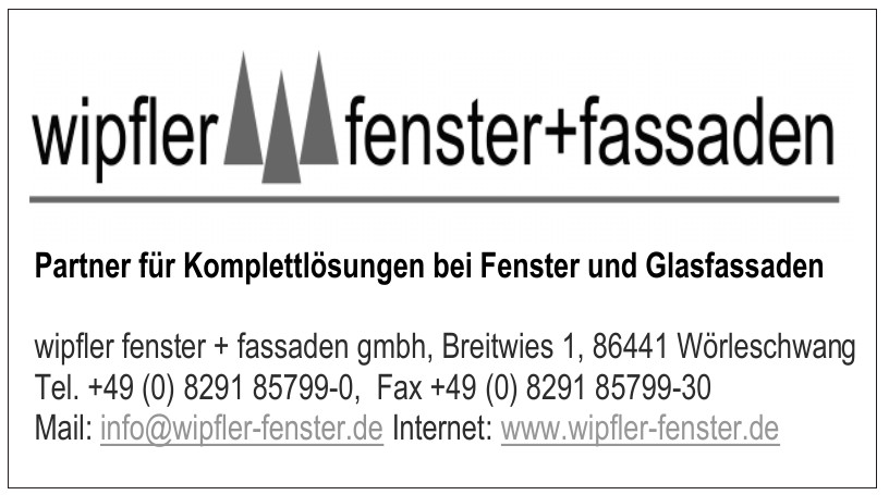 wipfler fenster + fassaden gmbh