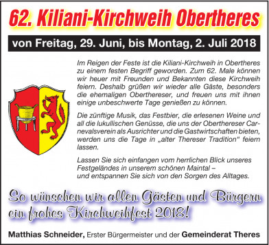 62. Kiliani-Kirchweih Obertheres